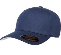 Flexfit Unisex Erwachsene Baumwolle Twill Fitted Schirmmütze Herren Cap Hat, Marineblau, XL-XXL