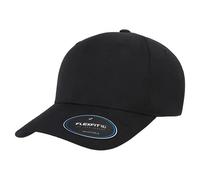 Flexfit Unisex-Erwachsene Nu Adjustable Cap Baseballkappe, Schwarz, Einheitsgröße