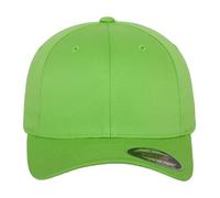 Flexfit Unisex Wooly Combed Baseballkappe, fresh green, S/M