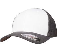 Flexfit Mesh Colored Front Snapback Cap Dark Frauen in Gr. SM in Grau