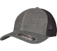 FLEXFIT Unisex Flexfit Mesh Trucker Kappe Netz Cap 6511CF/6511M/6511T khaki/black mesh S/M