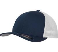 FLEXFIT Unisex Flexfit Mesh Trucker Kappe Netz Cap 6511CF/6511M/6511T navy/white L/XL