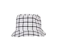 Flexfit Check Bucket Hat in Gr. ONE SIZE in Weiß