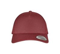 FX5789M FLEXFIT YP Classics 5-Panel Premium Curved Visor Snapback Cap Maroon One Size