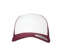 Flexfit Retro Trucker Colored Front Kappe Maroon/White One Size