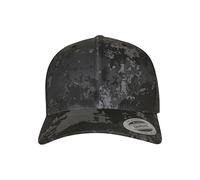 Flexfit YP ClassicsÂ® Veil Camoâ„¢ Retro Trucker Cap Männer in Gr. ONE_SIZE in Schwarz