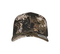 Flexfit Unisex Kappe Veil Camo™ Retro Trucker Cap, Farbe wideland, Größe one Size