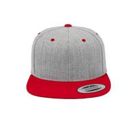 Flexfit Classic Snapback 2-Tone Cap heather/red