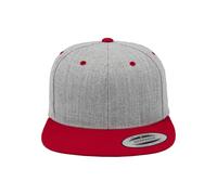 Flexfit Classic Snapback 2-Tone Cap heather/red