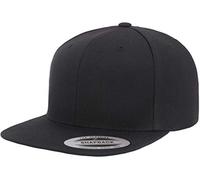 Flexfit Unisex Premium Snapback Cap Hut, Schwarz, Einheitsgröße