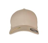 Flexfit Unisex Recycled Polyester Cap Baseballkappe, Khaki, S/M