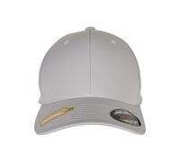 Flexfit Unisex Recycled Polyester Cap Baseballkappe, Silver, S/M