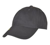 Flexfit Unisex Recycled Polyester Dad Cap Baseballkappe, Light Charcoal, one Size