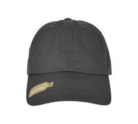 Flexfit Unisex Recycled Polyester Dad Cap Baseballkappe, Light Charcoal, one Size
