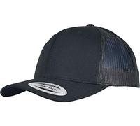 Flexfit Trucker Recycled Polyester Fabric Cap Frauen in Gr. ONE_SIZE in Schwarz