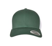 Flexfit Baseballkappe Yupoong Retro Trucker 2-Tone Unisex Evergreen/White Einheitsgröße