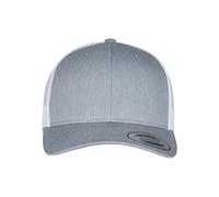 Flexfit Baseballkappe Retro Trucker 2-Tone Unisex Heather/White One Size