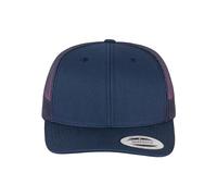 Flexfit Unisex Retro Trucker Cap, Klassische Trucker Cap mit Mesh-Rückseite, Kids, Navy