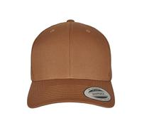 Flexfit Unisex Retro Trucker Cap, Klassische Trucker Cap mit Mesh-Rückseite, one Size, Caramel