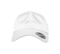 Flexfit Kappe Low Profile Satin – 6245SC – Weiß – Einheitsgröße – 100 % Polyester