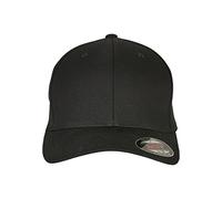 Flexfit Unisex Baseball Cap V Cotton Twill Cap Black L/XL
