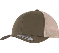 FLEXFIT Unisex Vintage Trucker Kappe Netz Cap 6606/6606T