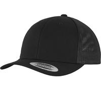 FLEXFIT Unisex Vintage Trucker Kappe Netz Cap 6606/6606T black one size