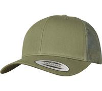 FLEXFIT Unisex Vintage Trucker Kappe Netz Cap 6606/6606T buck one size