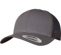 FLEXFIT Unisex Vintage Trucker Kappe Netz Cap 6606/6606T dark grey one size
