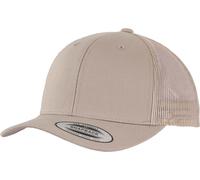 FLEXFIT Unisex Vintage Trucker Kappe Netz Cap 6606/6606T khaki one size