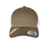 Flexfit Baseballkappe YP Classics Recycelt Retro 2-Tone Olive/White Einheitsgröße EU