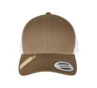 Flexfit YP CLASSICS RECYCLED RETRO TRUCKER CAP 2-TONE Frauen in Gr. ONE_SIZE in Weiß