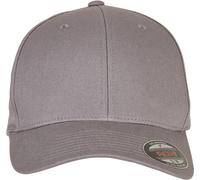 Flexfit V-Flexfit Cotton Twill Cap Grey-S/M