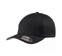 Flexfit Wooly Combed Cap Baseballkappe schwarz, L/XL