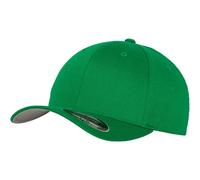 Flexfit Wooly Combed Cap Pfeffergrün XXL