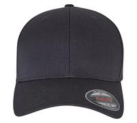 Flexfit Unisex Wooly Combed Baseballkappe, charcoal, XS/S