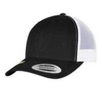 Flexfit YP Classic Recycled Retro Trucker Cap 2-Tone black / white