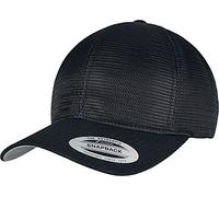 Flexfit Kappe 360° Omnimesh – Snapbackverschluss – Schwarz – Einheitsgröße