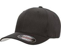 Flexfit Yupoong Herren Mütze aus Wollmischung Hut, Schwarz, L/XL