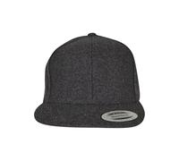 Flexfit Yupoong Melton Wool Snapback Cap