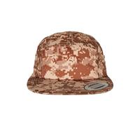 Flexfit Yupoong Unisex Digital Camo Jockey Cap, beige, one Size
