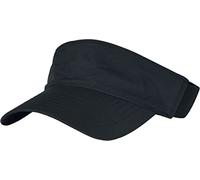 Flexfit Yupoong Performance Visor Cap – Unisex – Schwarz – Einheitsgröße