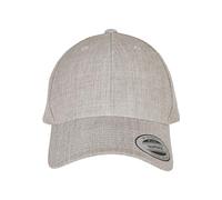 Flexfit Premium Curved Visor Snapback Cap Grau ONE SIZE