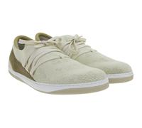flexible GROUNDIES Barfußschuhe Osaka Damen Low-Top Low-Top Sneaker mit TrueSense Sohle Schnür-Schuhe GND-180262-03 Beige 40