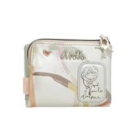 Flexible RFID-Geldbörse, Diebstahlschutz, kompaktes und modernes Design, Maße: 12 x 9 x 3 cm, praktisches Zubehör für Damen, Mehrfarbig