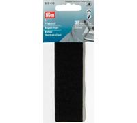 Flickstoff CO (zum Aufbügeln) 3,5x100 cm, Farbe:schwarz