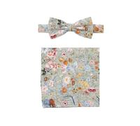 Fliege + Tuch Flower - Mint