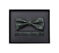 Fliege VENTI "VENTI Accessoires gemustert", Herren, dunkelgrün, 100% Seide, Fliegen (63020737-0) dunkelgrün