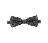 Fliege VENTI "VENTI Fliege Print", Herren, grau (schwarz), 100% Seide, Fliegen (52453437-0) schwarz