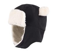 Fliegermütze Kinder Winddichte Trapper Mütze Kindermütze mit Ohrenklappen für 0-4 Jahre Jungen Mädchen Kuschelige Kindermütze Fliegermütze Warme Gefüttert Russen Mütze Winter Skifahren Outdoor